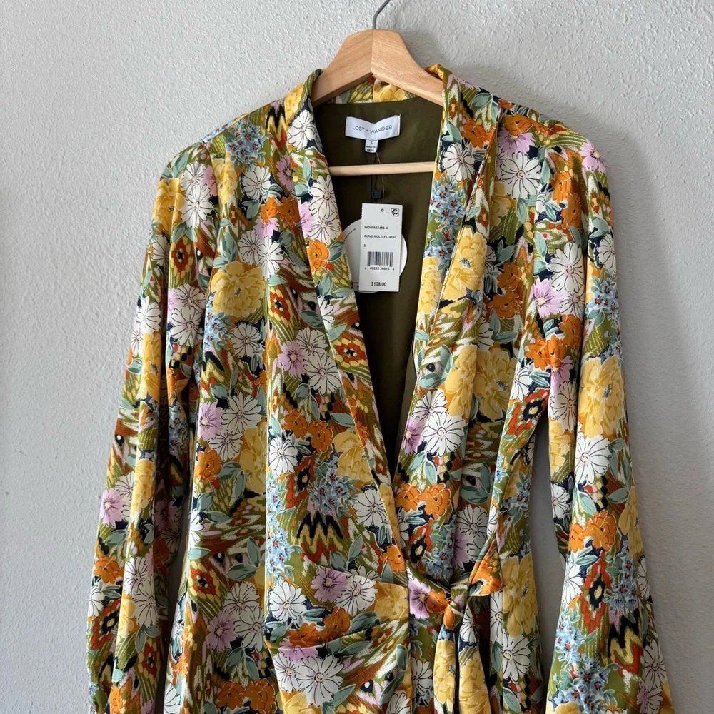 Wildflower Wrap Dress - Picture 5 of 6